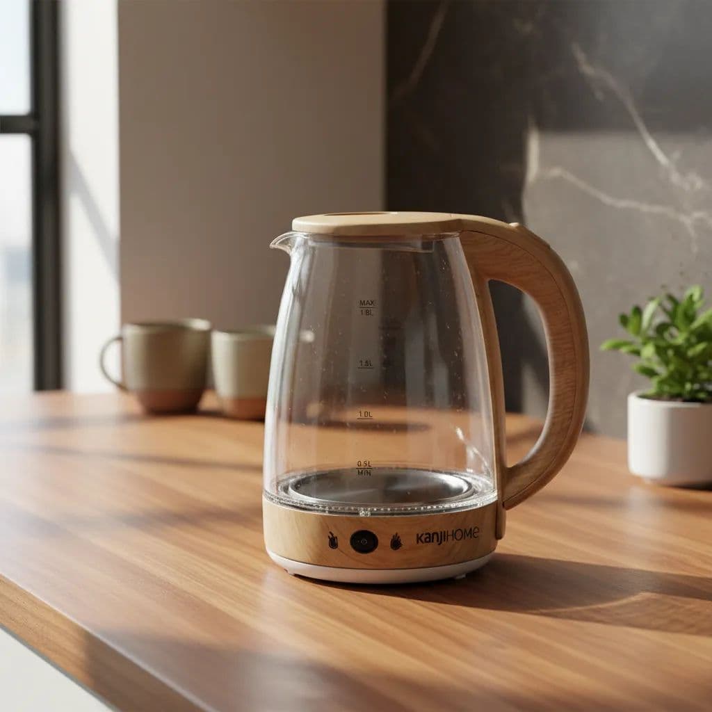 Pava Eléctrica Kanjihome Madera — foto 1 de 3