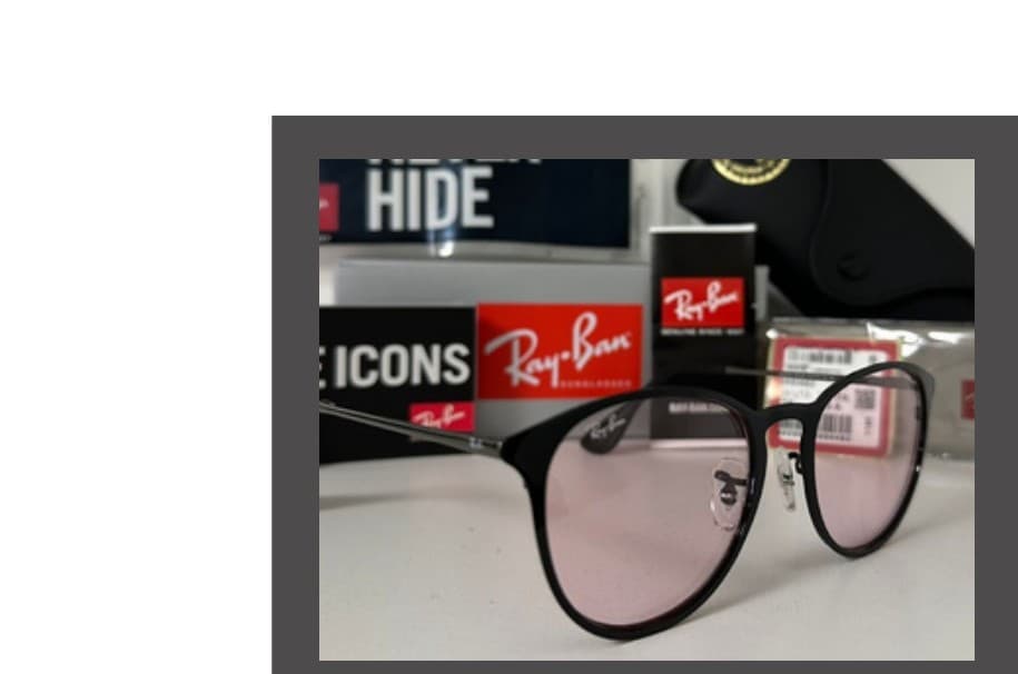 Anteojos Ray-Ban Erika Metal (Negro / Rosa)