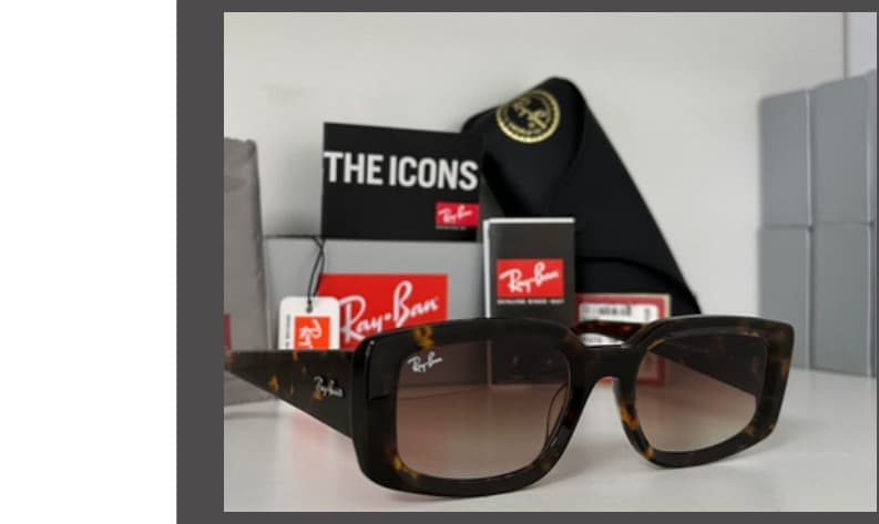 Anteojos Ray-Ban KILLIANE (Carey / Marrón degradé)