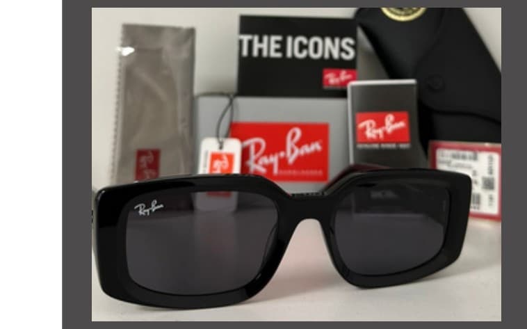 Anteojos Ray-Ban KILLIANE (Negro / Verde)