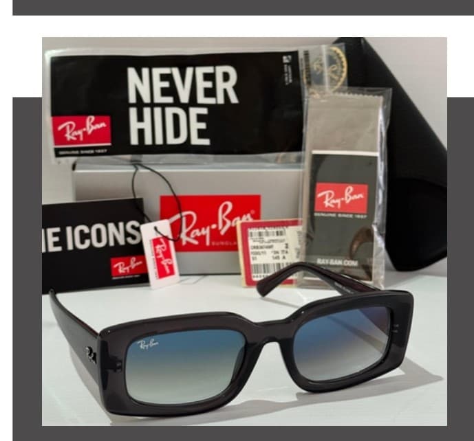 Anteojos Ray-Ban KILLIANE (Negro / Azul degradé)