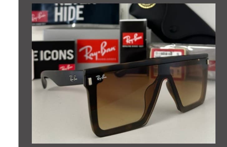 Anteojos Ray-Ban Amore Fashion (Carey / Marrón degradé)