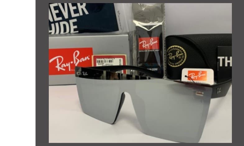 Anteojos Ray-Ban Amore Fashion (Negro / Plateado)