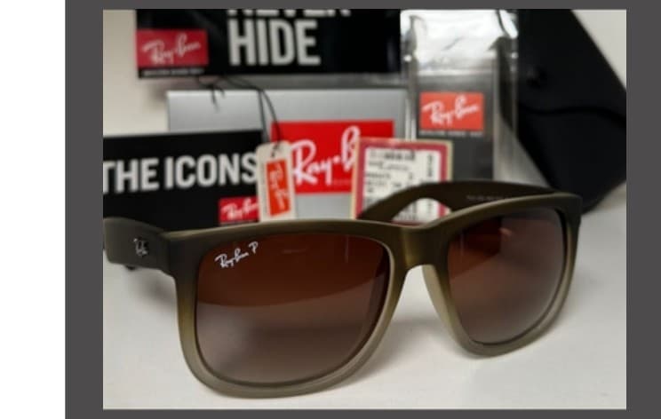 Anteojos Ray-Ban JUSTIN MIX (Marrón degradé) — foto 1 de 1
