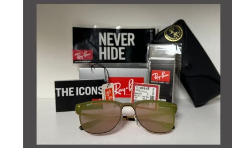 Anteojos Ray-Ban Clubmaster Blaze (Rosa espejado) — foto 1 de 1