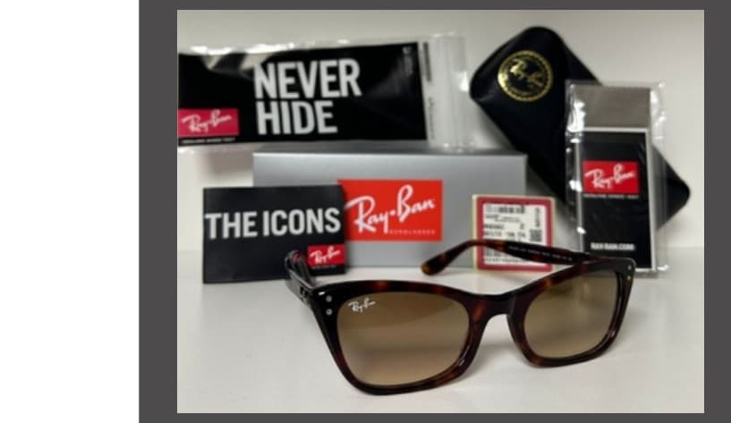 Anteojos Ray-Ban Lady Burbank (Carey / Marrón degradé) — foto 1 de 1