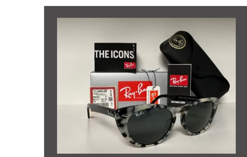 Anteojos Ray-Ban NINA (Gris / Tortoise) — foto 1 de 1