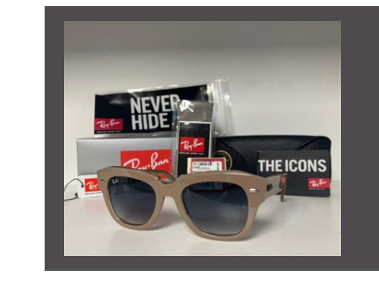 Anteojos Ray-Ban State Street Beige (Vidrio azul degradé) — foto 1 de 1