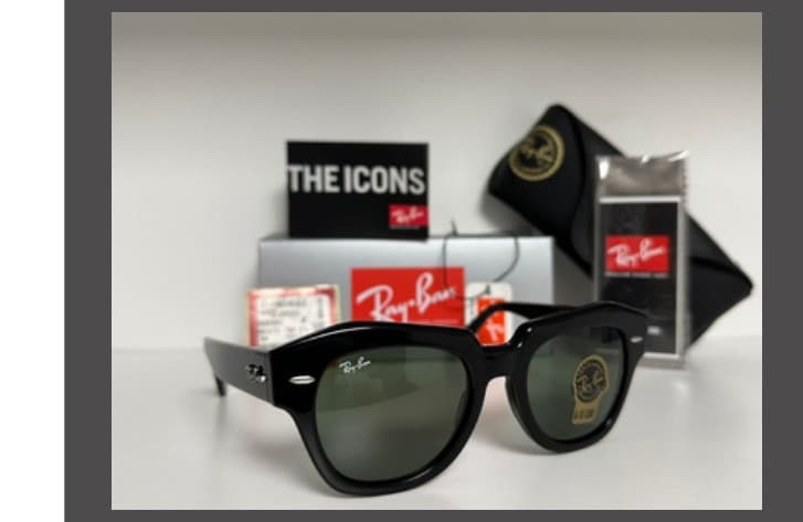 Anteojos Ray-Ban State Street (Negro / Verde) — foto 1 de 1