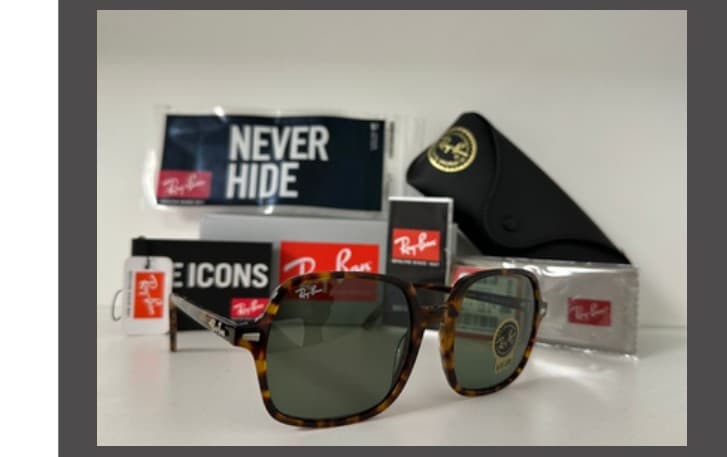 Anteojos Ray-Ban Square II (Carey / Verde) — foto 1 de 1