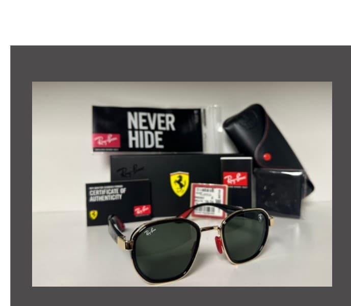 Anteojos Ray-Ban Scuderia Collection (Dorado / Negro Verde) — foto 1 de 1
