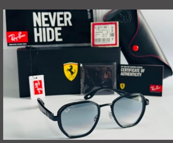 Anteojos Ray-Ban Scuderia Collection (Negro / Gris degradé) — foto 1 de 1