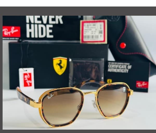 Anteojos Ray-Ban Scuderia Collection (Dorado / Carey) — foto 1 de 1