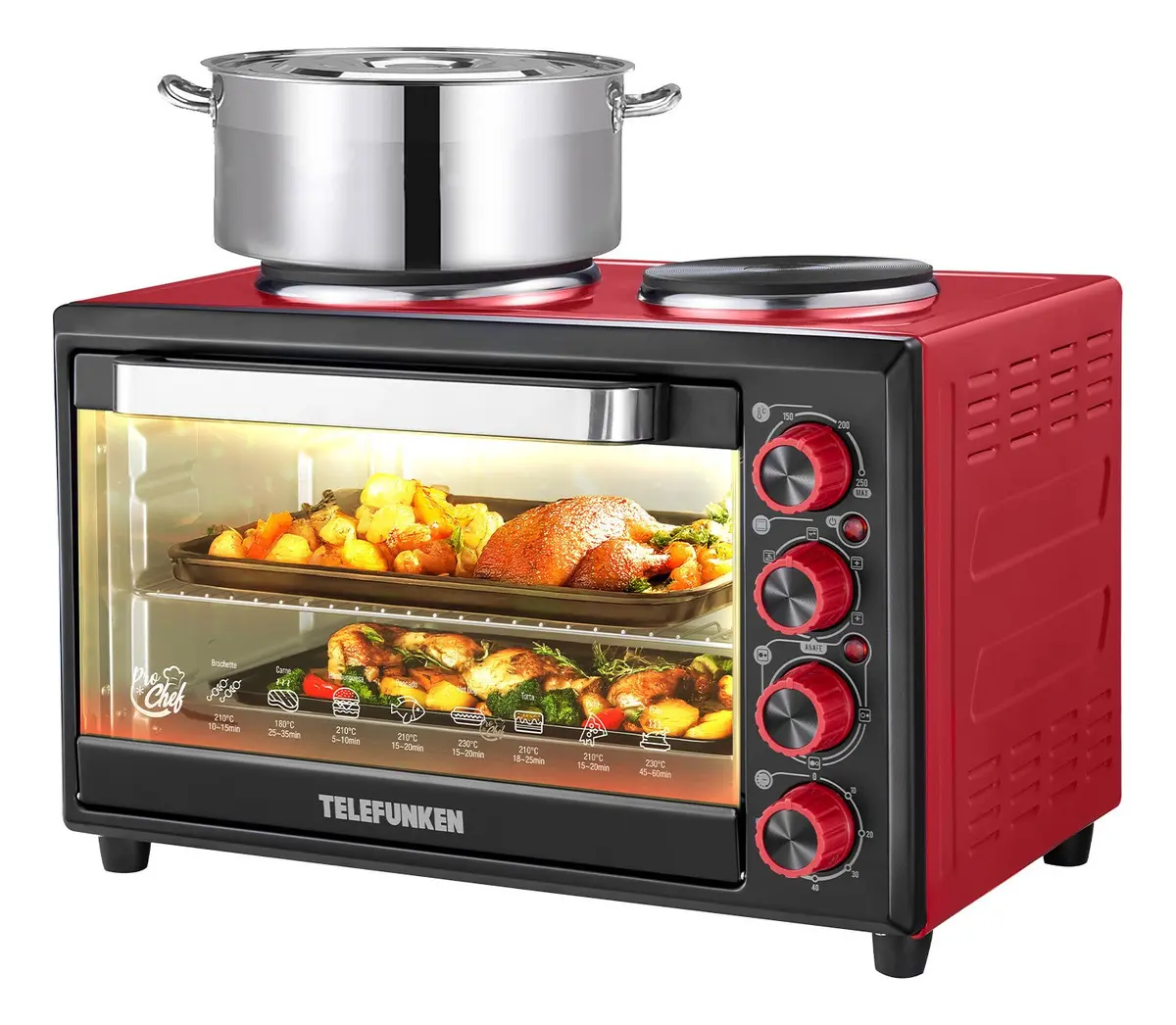 Horno Eléctrico C/Anafe Telefunken — foto 1 de 3