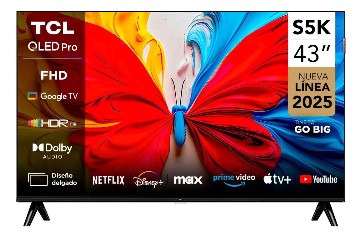 Smart TV TCL 43" Qled